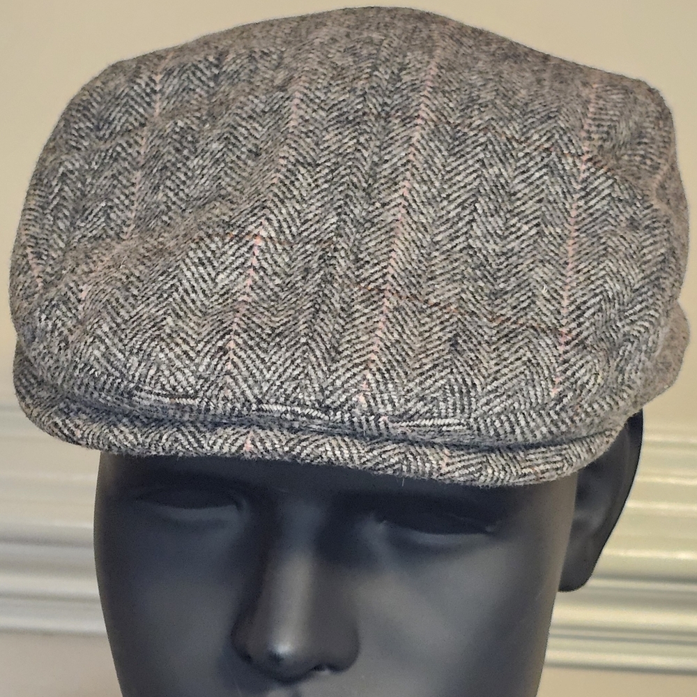 Grey Tweed Hat 2